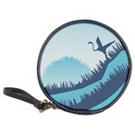 Swan Flying Bird Wings Waves Grass Classic 20-CD Wallets