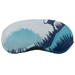 Swan Flying Bird Wings Waves Grass Sleep Mask