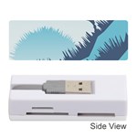 Swan Flying Bird Wings Waves Grass Memory Card Reader (Stick)