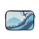 Swan Flying Bird Wings Waves Grass Apple MacBook Pro 15  Zipper Case