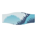 Swan Flying Bird Wings Waves Grass Stretchable Headband