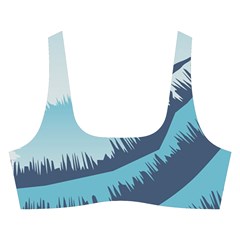 Swan Flying Bird Wings Waves Grass Cross Back Hipster Bikini Set from ArtsNow.com Front