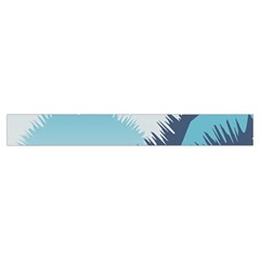 Swan Flying Bird Wings Waves Grass Make Up Case (Small) from ArtsNow.com Zipper Tape Front