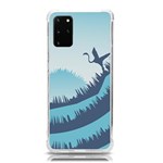 Swan Flying Bird Wings Waves Grass Samsung Galaxy S20Plus 6.7 Inch TPU UV Case