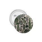 Plants Leaves Boho Botany Foliage 1.75  Buttons