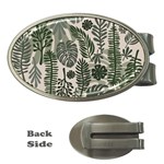 Plants Leaves Boho Botany Foliage Money Clips (Oval) 