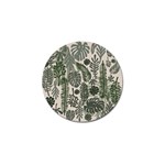 Plants Leaves Boho Botany Foliage Golf Ball Marker (10 pack)