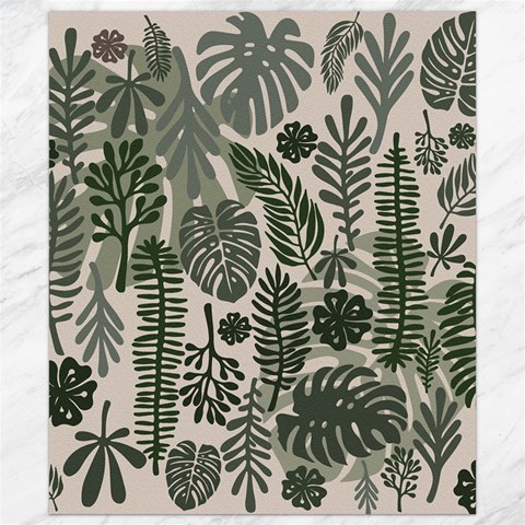 Plants Leaves Boho Botany Foliage Canvas 8  x 10  from ArtsNow.com 8.15 x9.66  Canvas - 1