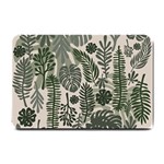 Plants Leaves Boho Botany Foliage Small Doormat