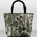 Plants Leaves Boho Botany Foliage Bucket Bag