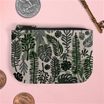 Plants Leaves Boho Botany Foliage Mini Coin Purse