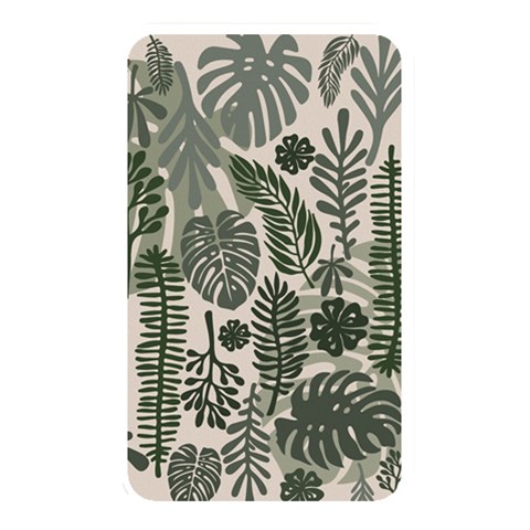 Plants Leaves Boho Botany Foliage Memory Card Reader (Rectangular) from ArtsNow.com Front