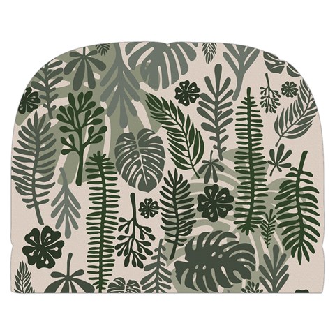 Plants Leaves Boho Botany Foliage Make Up Case (Small) from ArtsNow.com Front
