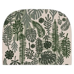 Plants Leaves Boho Botany Foliage Make Up Case (Small) from ArtsNow.com Back