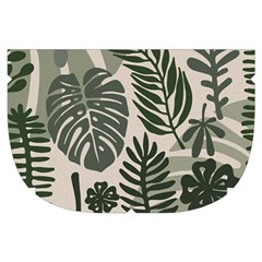 Plants Leaves Boho Botany Foliage Make Up Case (Small) from ArtsNow.com Side Left