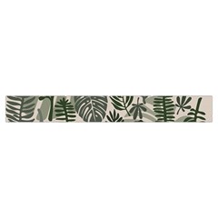Plants Leaves Boho Botany Foliage Make Up Case (Small) from ArtsNow.com Zipper Tape Back
