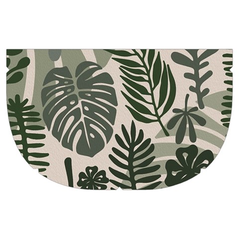 Plants Leaves Boho Botany Foliage Make Up Case (Medium) from ArtsNow.com Side Right