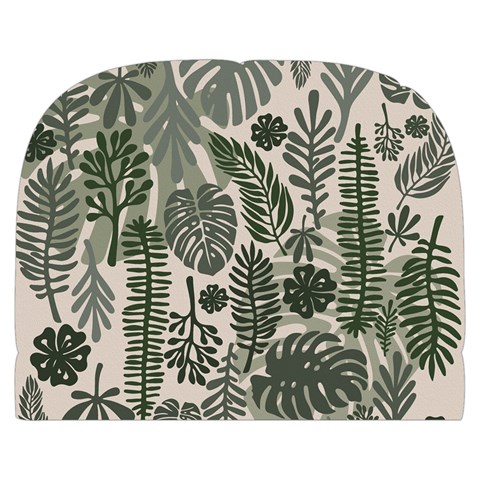 Plants Leaves Boho Botany Foliage Make Up Case (Large) from ArtsNow.com Front