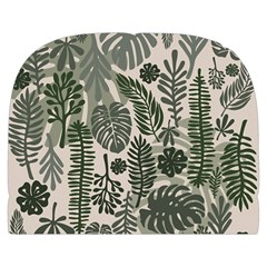 Plants Leaves Boho Botany Foliage Make Up Case (Large) from ArtsNow.com Back