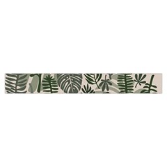 Plants Leaves Boho Botany Foliage Make Up Case (Large) from ArtsNow.com Zipper Front