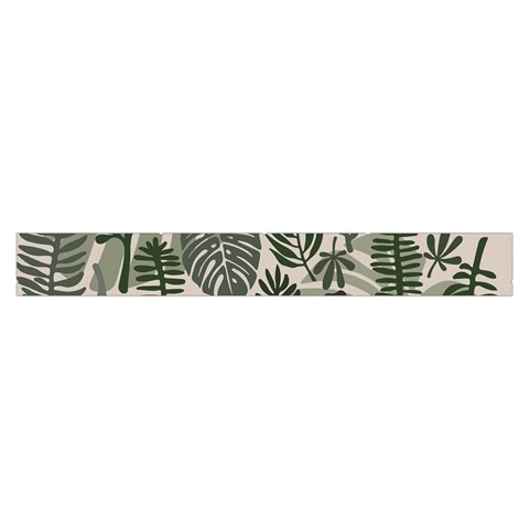Plants Leaves Boho Botany Foliage Make Up Case (Large) from ArtsNow.com Zipper Back