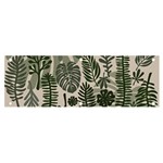 Plants Leaves Boho Botany Foliage Banner and Sign 6  x 2 