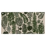 Plants Leaves Boho Botany Foliage Banner and Sign 6  x 3 