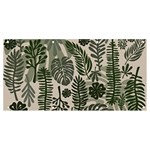 Plants Leaves Boho Botany Foliage Banner and Sign 8  x 4 