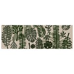 Plants Leaves Boho Botany Foliage Banner and Sign 9  x 3 