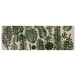 Plants Leaves Boho Botany Foliage Banner and Sign 12  x 4 