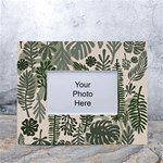 Plants Leaves Boho Botany Foliage White Tabletop Photo Frame 4 x6 