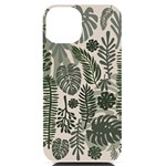 Plants Leaves Boho Botany Foliage iPhone 14 Black UV Print Case