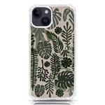Plants Leaves Boho Botany Foliage iPhone 14 TPU UV Print Case