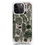 Plants Leaves Boho Botany Foliage iPhone 14 Pro TPU UV Print Case