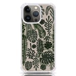 Plants Leaves Boho Botany Foliage iPhone 13 Pro TPU UV Print Case