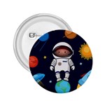 Boy Spaceman Space Rocket Ufo Planets Stars 2.25  Buttons