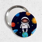 Boy Spaceman Space Rocket Ufo Planets Stars 2.25  Handbag Mirrors