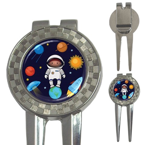 Boy Spaceman Space Rocket Ufo Planets Stars 3 Front