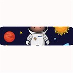 Boy Spaceman Space Rocket Ufo Planets Stars Large Bar Mat
