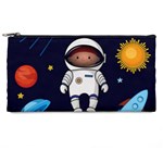 Boy Spaceman Space Rocket Ufo Planets Stars Pencil Case