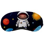 Boy Spaceman Space Rocket Ufo Planets Stars Sleep Mask