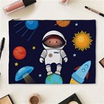 Boy Spaceman Space Rocket Ufo Planets Stars Cosmetic Bag (XL)