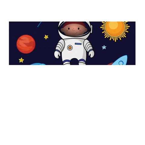 Boy Spaceman Space Rocket Ufo Planets Stars Memory Card Reader (Stick) from ArtsNow.com Front