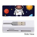 Boy Spaceman Space Rocket Ufo Planets Stars Memory Card Reader (Stick)
