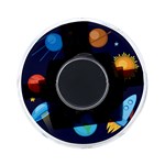 Boy Spaceman Space Rocket Ufo Planets Stars On-the-Go Memory Card Reader
