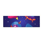 Cartoon Funny Aliens With Ufo Duck Starry Sky Set Sticker Bumper (10 pack)