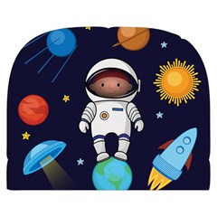 Boy Spaceman Space Rocket Ufo Planets Stars Make Up Case (Small) from ArtsNow.com Front