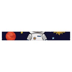 Boy Spaceman Space Rocket Ufo Planets Stars Make Up Case (Small) from ArtsNow.com Zipper Tape Front