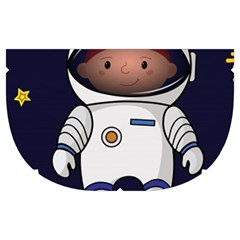 Boy Spaceman Space Rocket Ufo Planets Stars Make Up Case (Medium) from ArtsNow.com Side Left