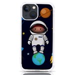 Boy Spaceman Space Rocket Ufo Planets Stars iPhone 13 mini TPU UV Print Case
